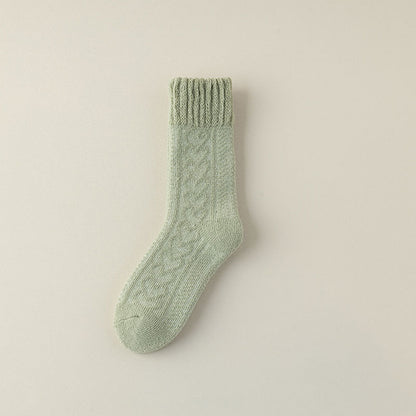 CozyCharm Winter Cotton Socks - 2 Pairs