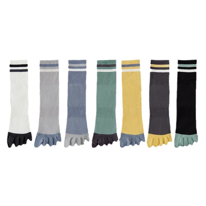 Harmony Cotton Toe Socks Men - 3 Pairs