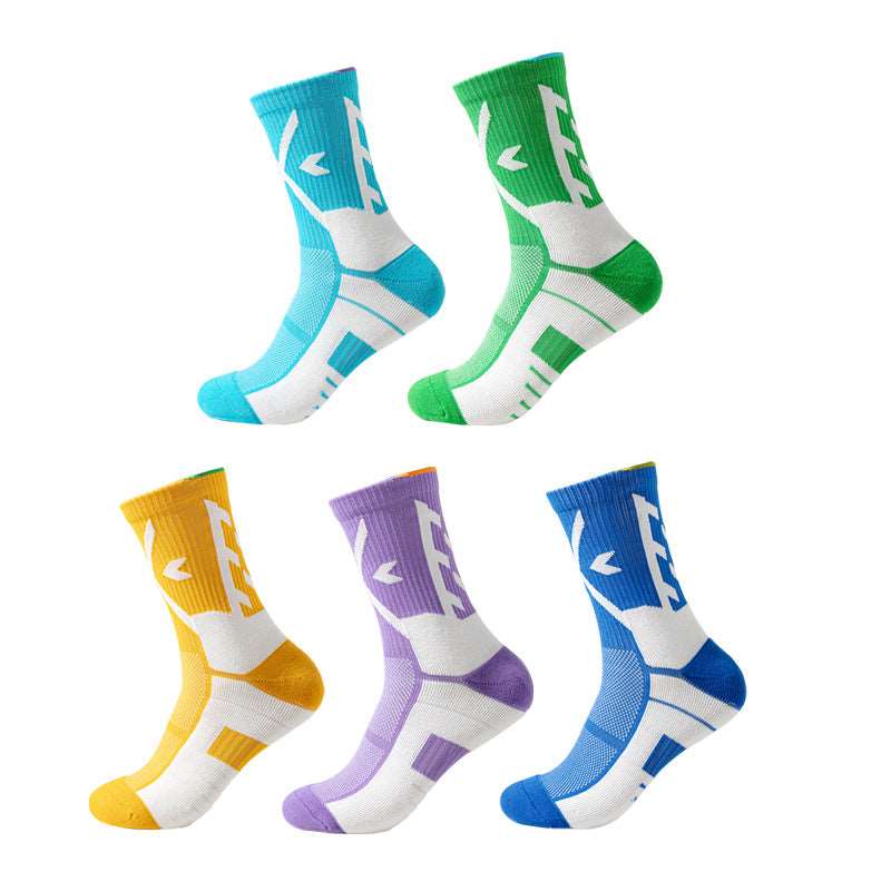 CourtFlex Basketball Socks - 2 Pairs