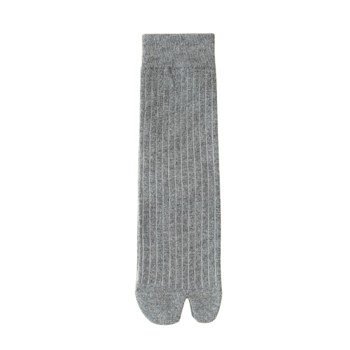 Men’s Split Two-Toe Socks – Japanese Tabi Style Crew Socks - 3 Pairs