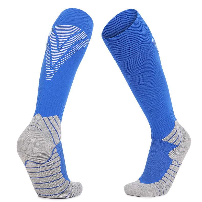 Non-slip Knee High Soccer Socks - 2 Pairs