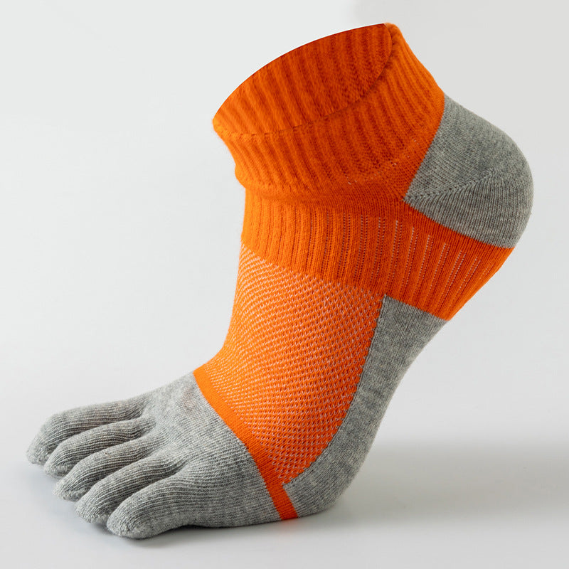 Breeze Step Men’s Breathable Toe Socks - 3 Pairs