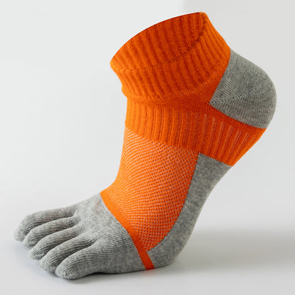Breeze Step Men’s Breathable Toe Socks - 3 Pairs