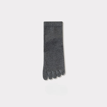 Silicone Heel Secure Toe Socks Women - 3 Pairs