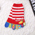 Cute Strip Toe Socks Women - 3 Pairs