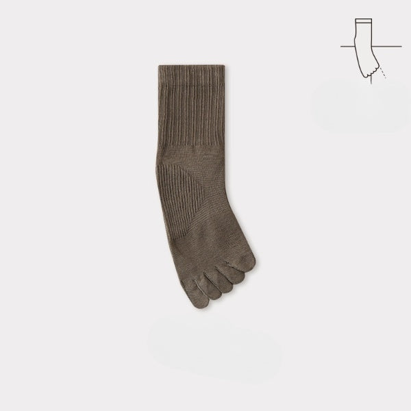3D Contour Seamless Toe Socks - 3 Pairs
