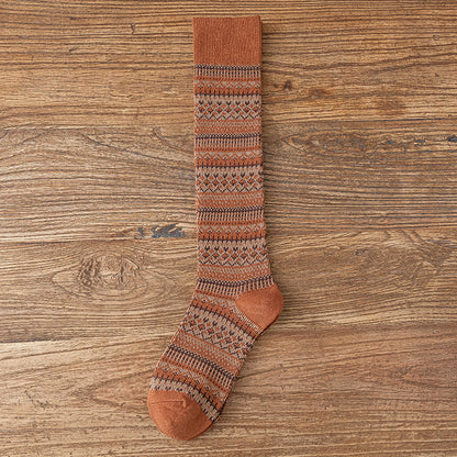 Nordic Cozy Socks Women Over The Calf - 2 Pairs