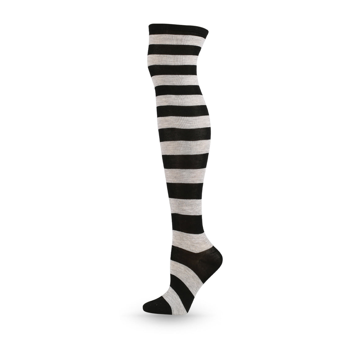 Over The Knee Long Stockings Cosplay Socks Stripe Women - 3 Pairs