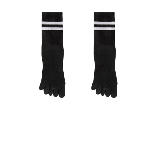 Graceful Steps Cotton Toe Socks Women - 3 Pairs