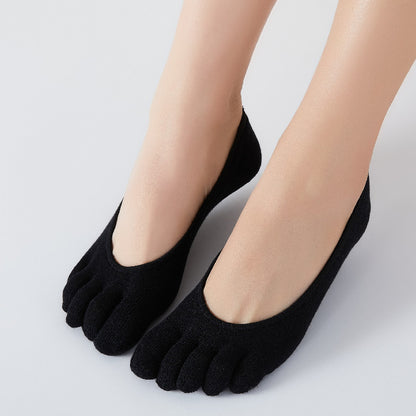 No-Show Toe Socks Women - 3 Pairs