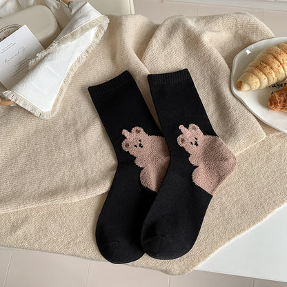 Cozy Animal Friends Socks - 2 Pairs