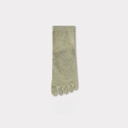 Silicone Heel Secure Toe Socks Women - 3 Pairs
