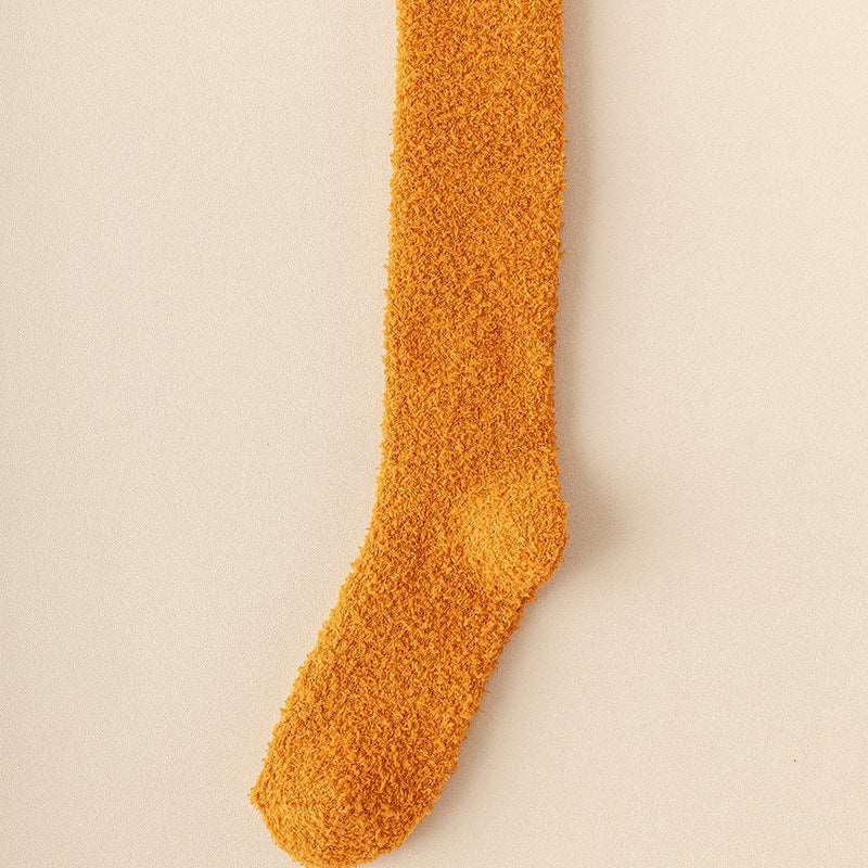 Women Long Fluffy Bed Socks