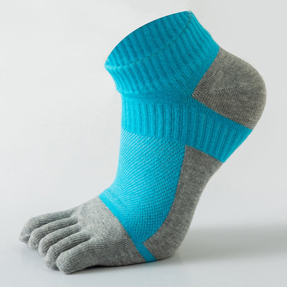 Breeze Step Men’s Breathable Toe Socks - 3 Pairs