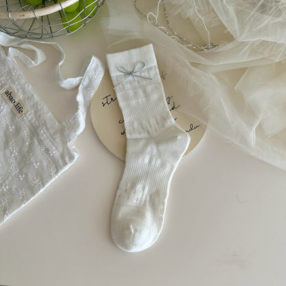 Lace Whisper Cotton Socks - 3 Pairs