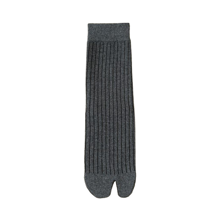 Men’s Split Two-Toe Socks – Japanese Tabi Style Crew Socks - 3 Pairs