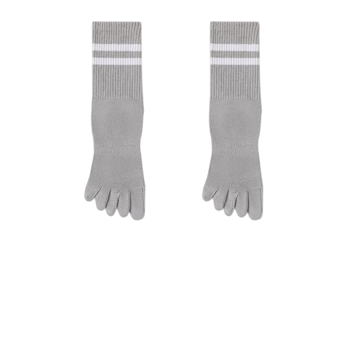 Graceful Steps Cotton Toe Socks Women - 3 Pairs