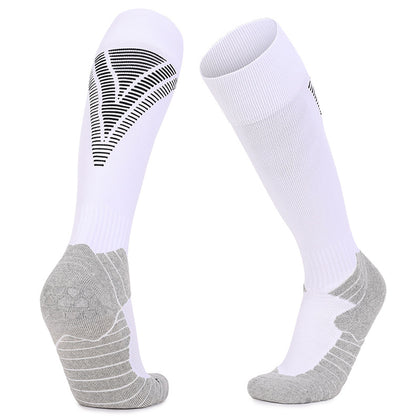 Non-slip Knee High Soccer Socks - 2 Pairs