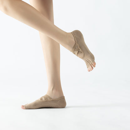 Grip Yoga Pilates Toe Socks Half-Toe - 2 Pairs