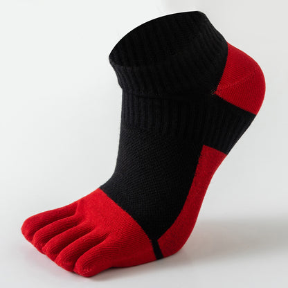 Breeze Step Men’s Breathable Toe Socks - 3 Pairs