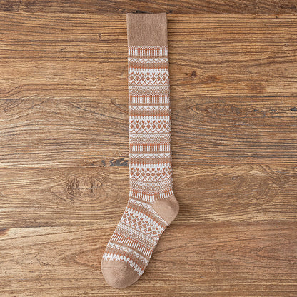 Nordic Cozy Socks Women Over The Calf - 2 Pairs