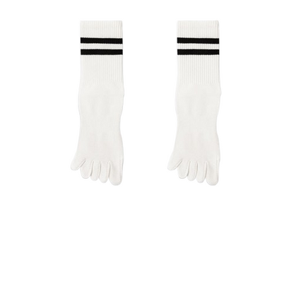 Graceful Steps Cotton Toe Socks Women - 3 Pairs
