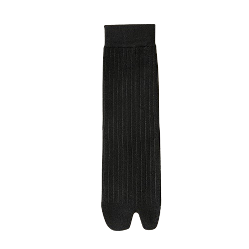 Men’s Split Two-Toe Socks – Japanese Tabi Style Crew Socks - 3 Pairs