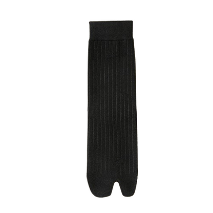 Men’s Split Two-Toe Socks – Japanese Tabi Style Crew Socks - 3 Pairs