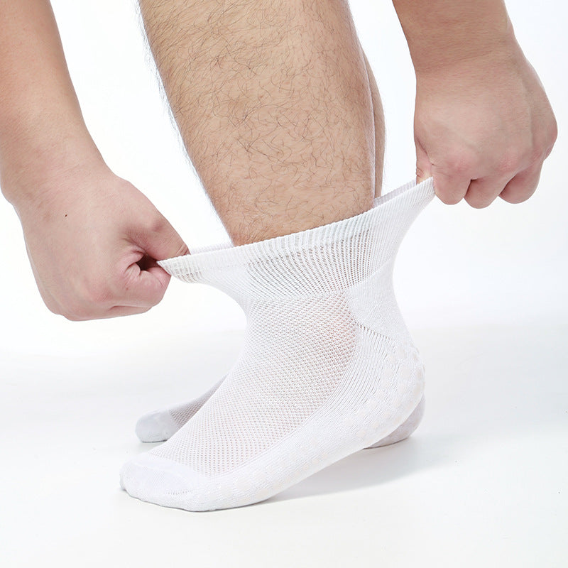 Non-Slip Diabetic Comfort Socks with Loose Top &amp; Extra Wide Fit - 3 Pairs