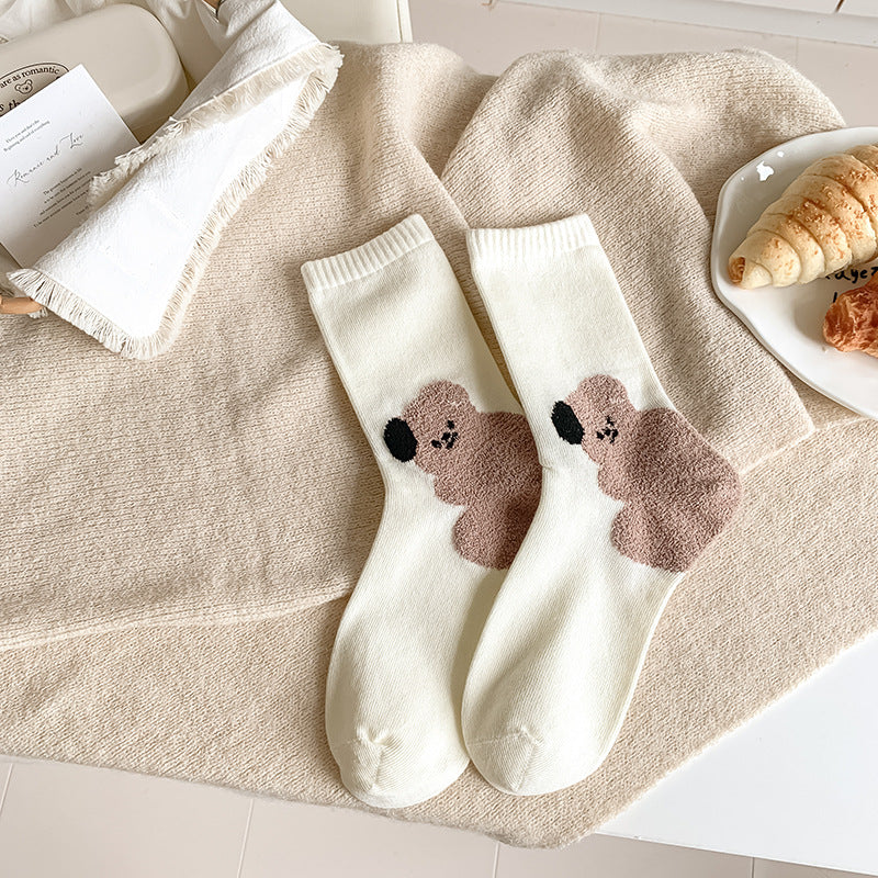 Cozy Animal Friends Socks - 2 Pairs