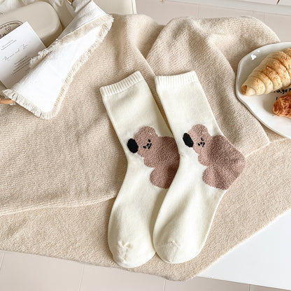Cozy Animal Friends Socks - 2 Pairs