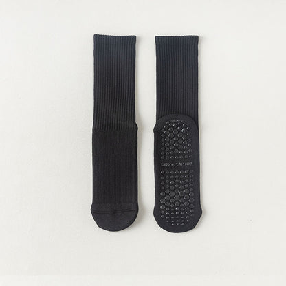Grip Yoga Pilates Cushioned Crew Socks - 2 Pairs