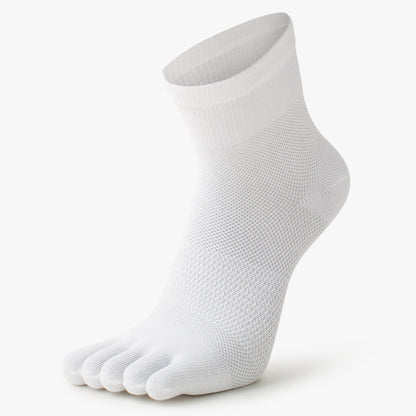 Breathe Fit Cotton Five Toe Socks - 3 Pairs