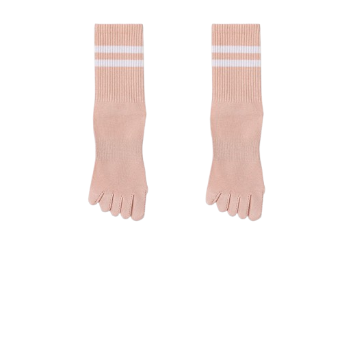 Graceful Steps Cotton Toe Socks Women - 3 Pairs