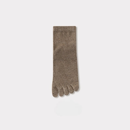 Silicone Heel Secure Toe Socks Women - 3 Pairs