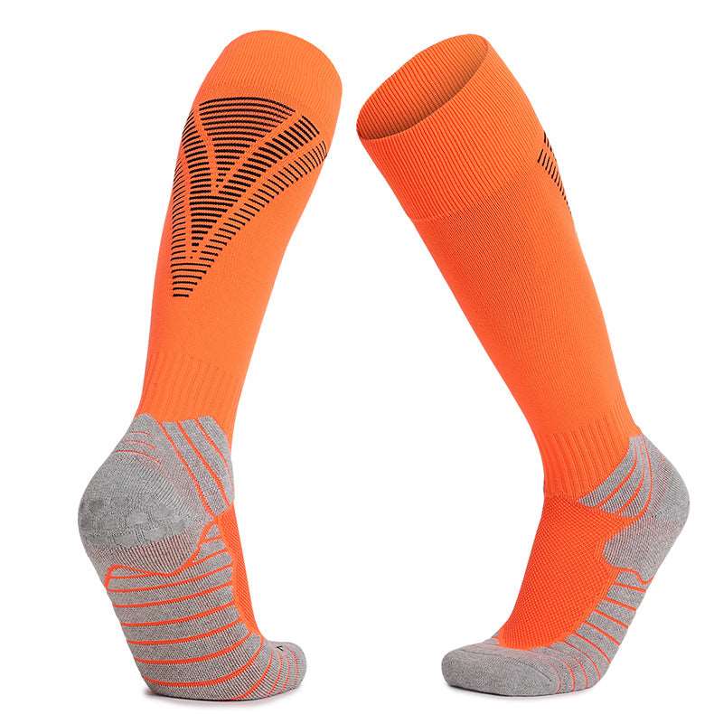 Non-slip Knee High Soccer Socks - 2 Pairs