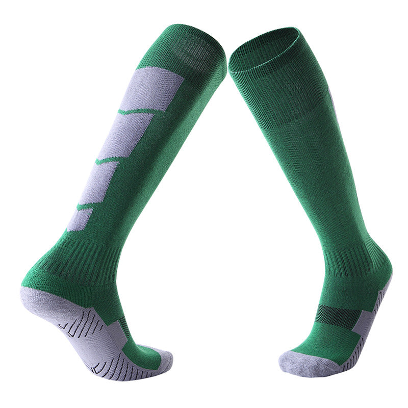 Knee High Soccer Socks - 2 Pairs