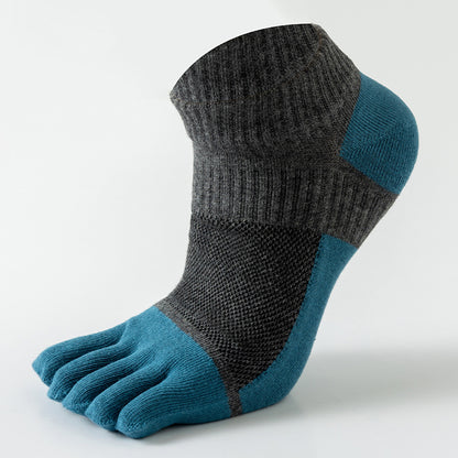 Breeze Step Men’s Breathable Toe Socks - 3 Pairs