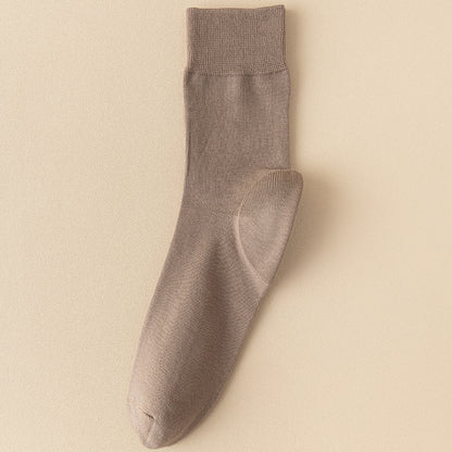 Silicone Heel Secure Socks Men - 3 Pairs