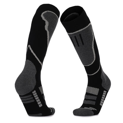 Thermal Knee High Ski Socks - 2 Pairs