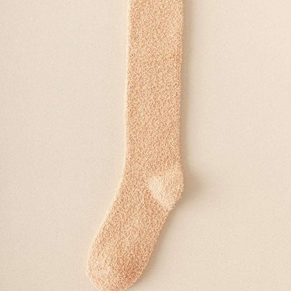 Women Long Fluffy Bed Socks