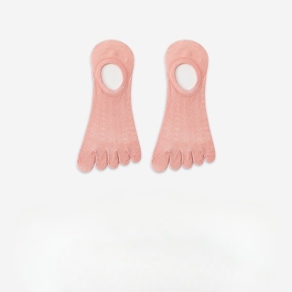 Airy Lace Bamboo Toe Socks - 3 Pairs