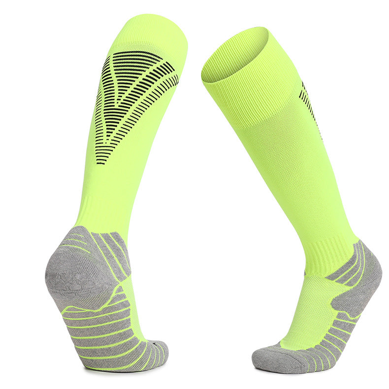 Non-slip Knee High Soccer Socks - 2 Pairs