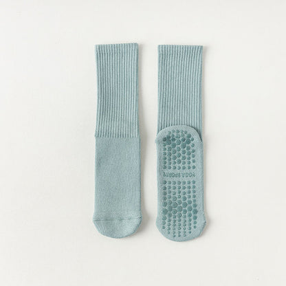 Grip Yoga Pilates Cushioned Crew Socks - 2 Pairs