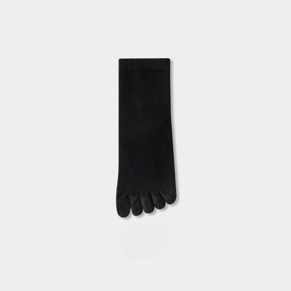Silicone Heel Secure Toe Socks Women - 3 Pairs