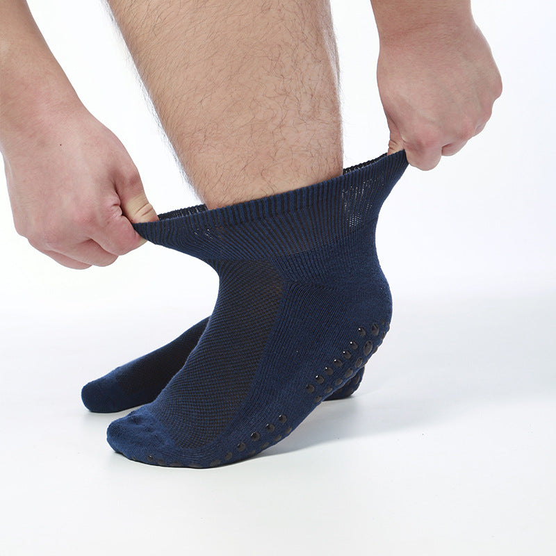 Non-Slip Diabetic Comfort Socks with Loose Top &amp; Extra Wide Fit - 3 Pairs