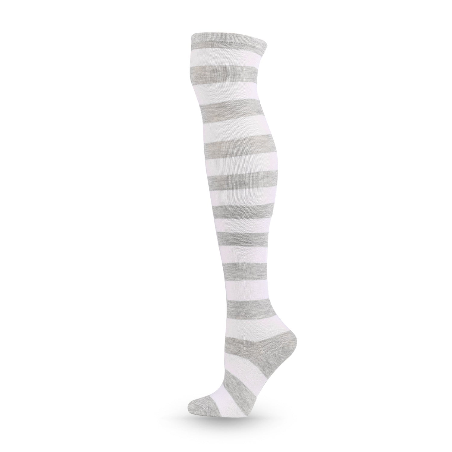 Over The Knee Long Stockings Cosplay Socks Stripe Women - 3 Pairs