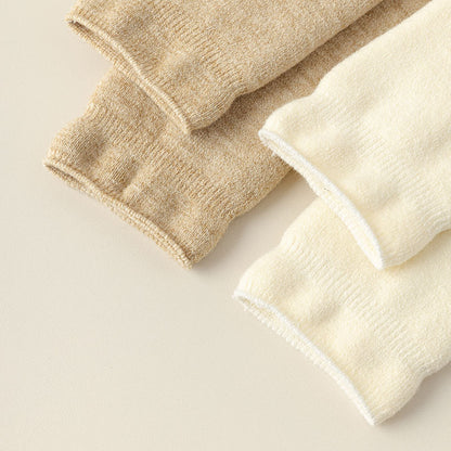 Cozy Relaxed Cuff Wool Socks - 3 Pairs