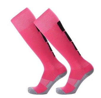 Knee High Soccer Socks - 2 Pairs