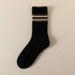 Striped Cushioned Crew Socks Extra Thick